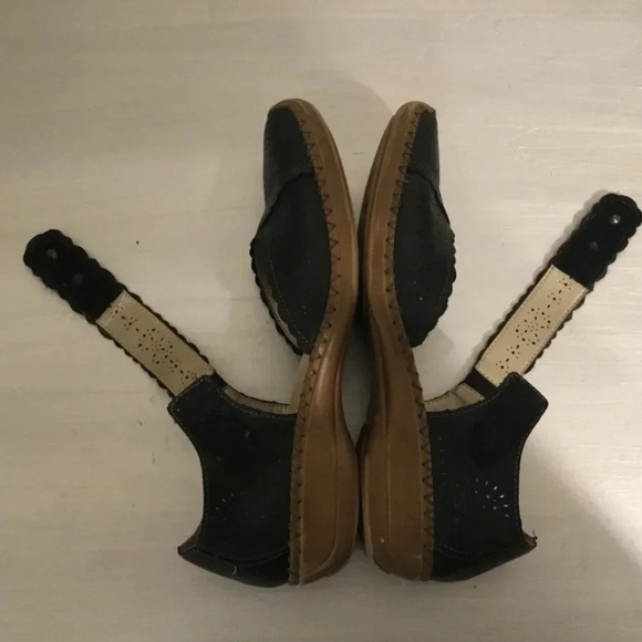 Remonte Soft Casual Comfort Mary Jane's Perforated Leather Black EU 38  US 7 - Picture 4 of 10